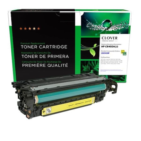 Clover Imaging Group Imaging Remanufactured Extended Yield Yellow Toner Cartridge 200928P